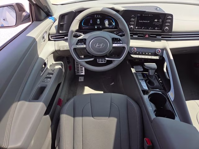 2026 Serenity White Pearl Hyundai Elantra SEL Sport FWD Sedan
