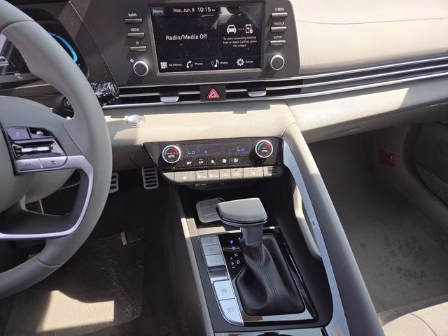 2026 Serenity White Pearl Hyundai Elantra SEL Sport FWD Sedan