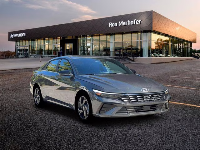 2026 Amazon Gray Hyundai Elantra SEL Sport FWD Sedan