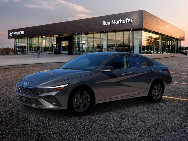 2026 Amazon Gray Hyundai Elantra SEL Sport FWD Sedan