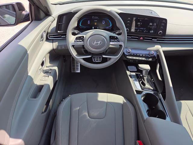 2026 Amazon Gray Hyundai Elantra SEL Sport FWD Sedan