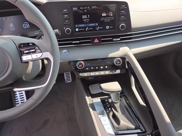 2026 Amazon Gray Hyundai Elantra SEL Sport FWD Sedan