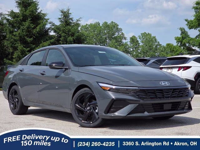 2026 Ecotronic Gray Hyundai Elantra SEL Sport FWD Sedan