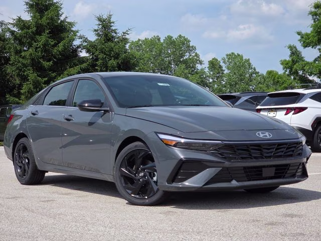 2026 Ecotronic Gray Hyundai Elantra SEL Sport FWD Sedan