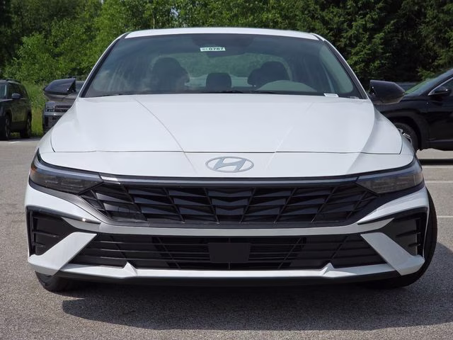 2026 Serenity White Pearl Hyundai Elantra SEL Sport FWD Sedan