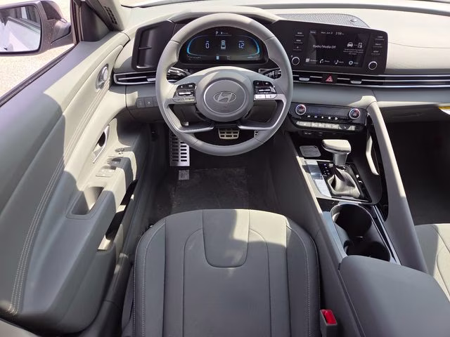 2026 Serenity White Pearl Hyundai Elantra SEL Sport FWD Sedan