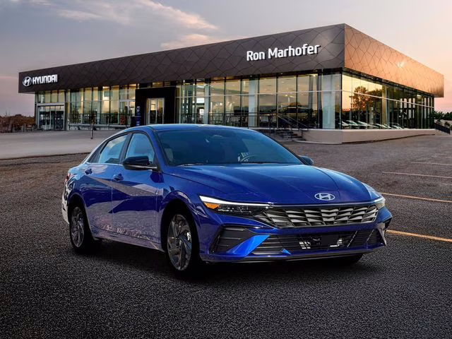 2026 Intense Blue Hyundai Elantra SEL Sport FWD Sedan
