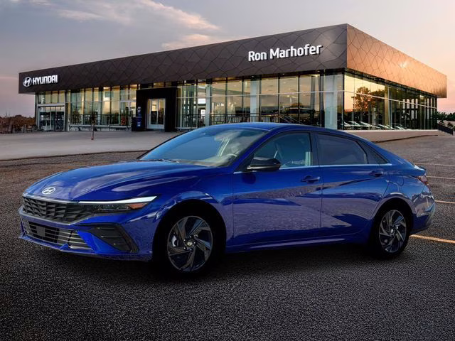 2026 Intense Blue Hyundai Elantra SEL Sport FWD Sedan