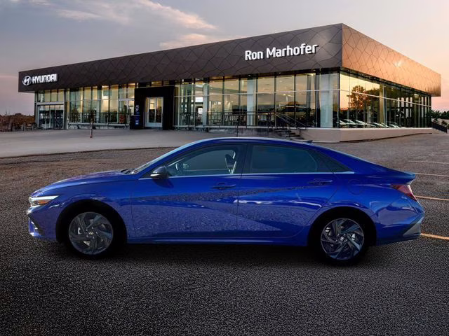 2026 Intense Blue Hyundai Elantra SEL Sport FWD Sedan