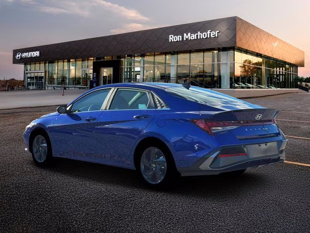 2026 Intense Blue Hyundai Elantra SEL Sport FWD Sedan