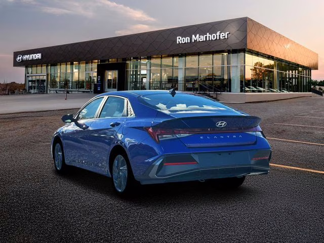 2026 Intense Blue Hyundai Elantra SEL Sport FWD Sedan