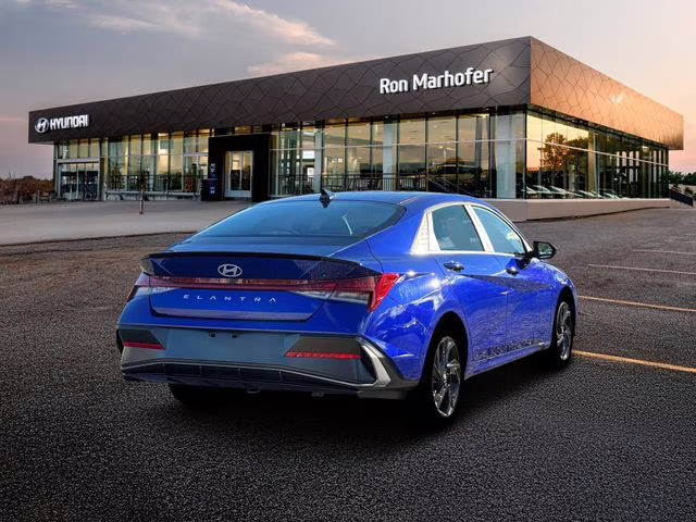 2026 Intense Blue Hyundai Elantra SEL Sport FWD Sedan