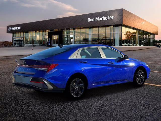 2026 Intense Blue Hyundai Elantra SEL Sport FWD Sedan
