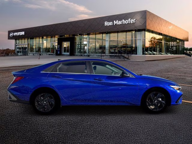 2026 Intense Blue Hyundai Elantra SEL Sport FWD Sedan