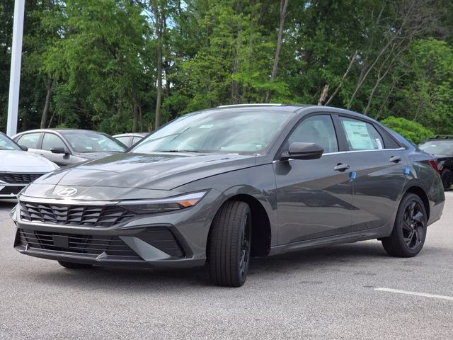2026 Amazon Gray Hyundai Elantra SEL Sport FWD Sedan