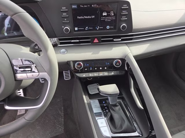 2026 Amazon Gray Hyundai Elantra SEL Sport FWD Sedan
