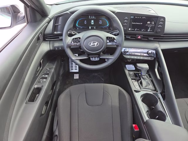2026 Serenity White Pearl Hyundai Elantra SEL Sport FWD Sedan