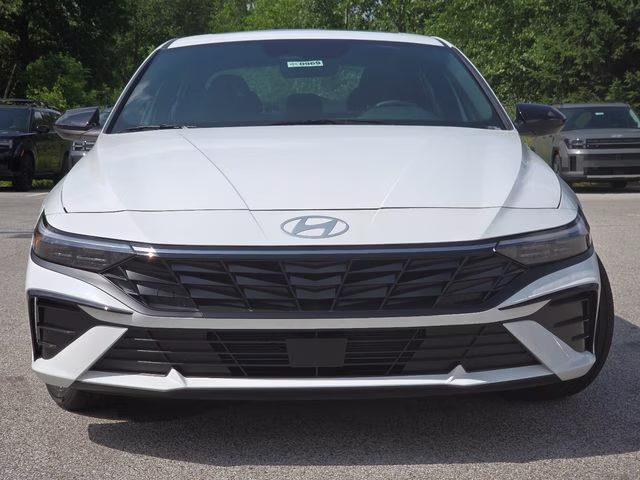 2026 Serenity White Pearl Hyundai Elantra SEL Sport FWD Sedan