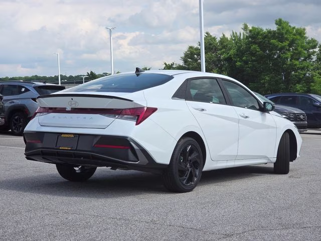 2026 Serenity White Pearl Hyundai Elantra SEL Sport FWD Sedan