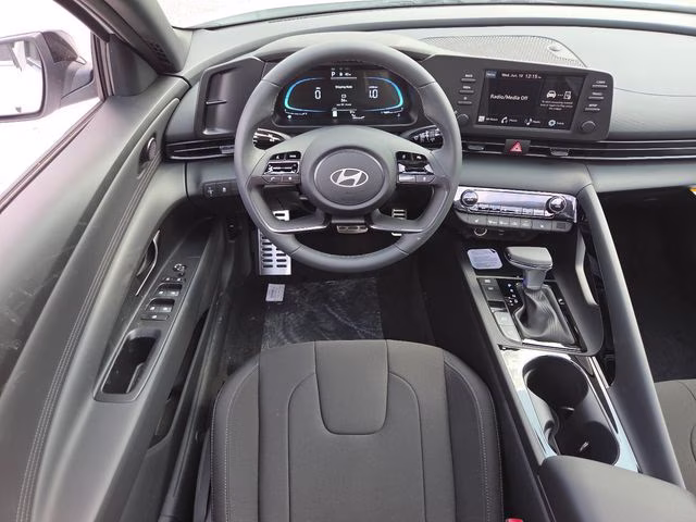 2026 Serenity White Pearl Hyundai Elantra SEL Sport FWD Sedan