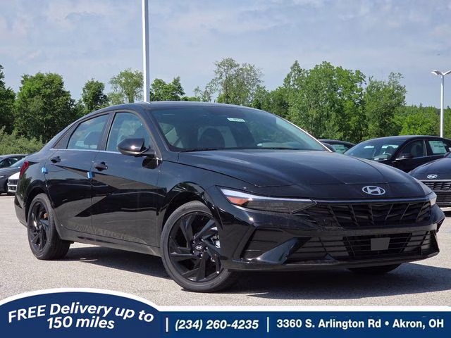 2026 Abyss Black Hyundai Elantra SEL Sport FWD Sedan