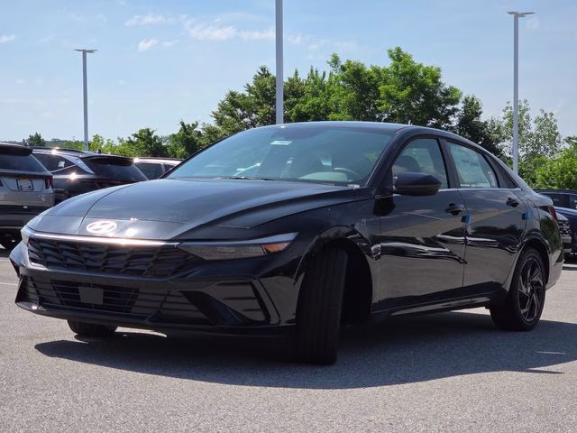 2026 Abyss Black Hyundai Elantra SEL Sport FWD Sedan