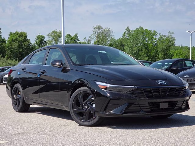 2026 Abyss Black Hyundai Elantra SEL Sport FWD Sedan