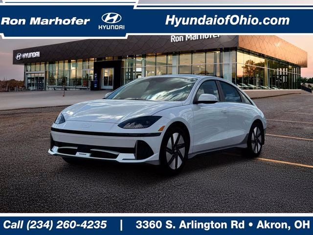 2025 Serenity White Hyundai IONIQ 6 SE AWD Sedan