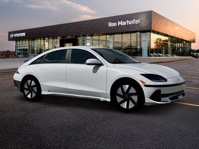 2025 Serenity White Hyundai IONIQ 6 SE AWD Sedan