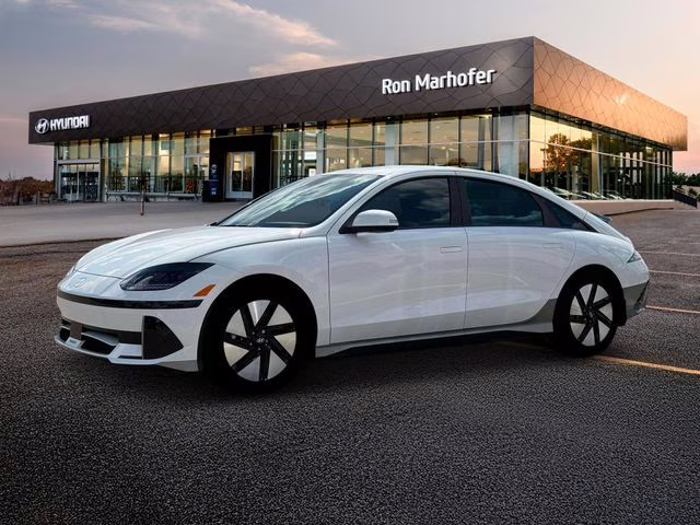 2025 Serenity White Hyundai IONIQ 6 SE AWD Sedan