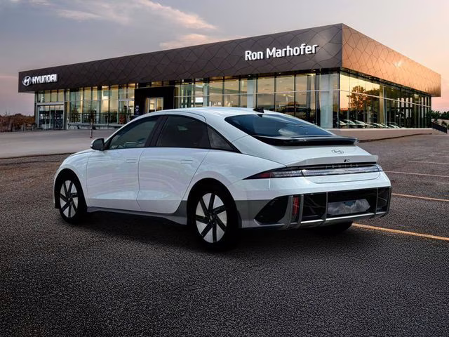 2025 Serenity White Hyundai IONIQ 6 SE AWD Sedan