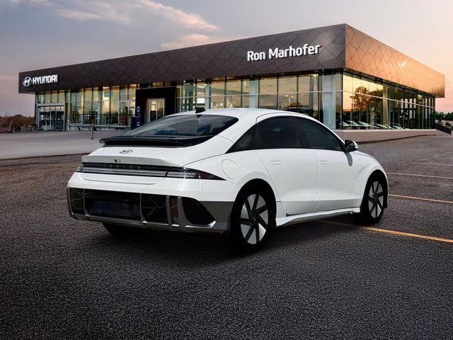 2025 Serenity White Hyundai IONIQ 6 SE AWD Sedan