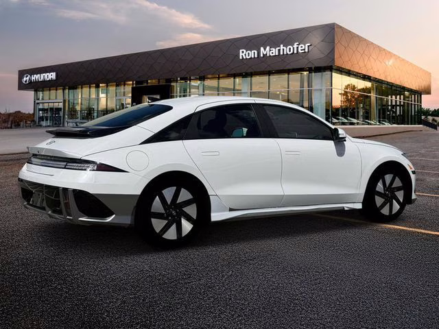 2025 Serenity White Hyundai IONIQ 6 SE AWD Sedan