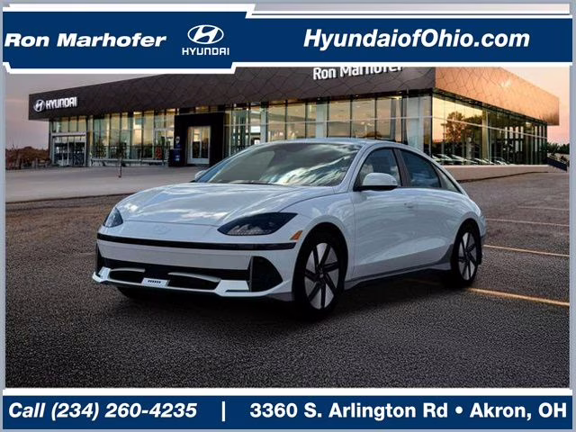 2025 Serenity White Hyundai IONIQ 6 SE AWD Sedan