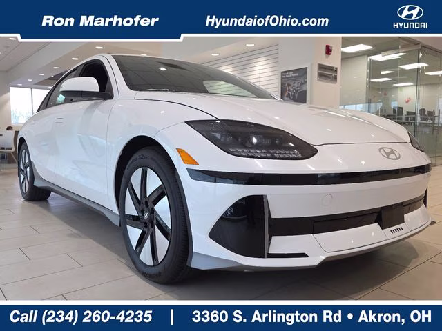 2025 Serenity White Hyundai IONIQ 6 SE AWD Sedan