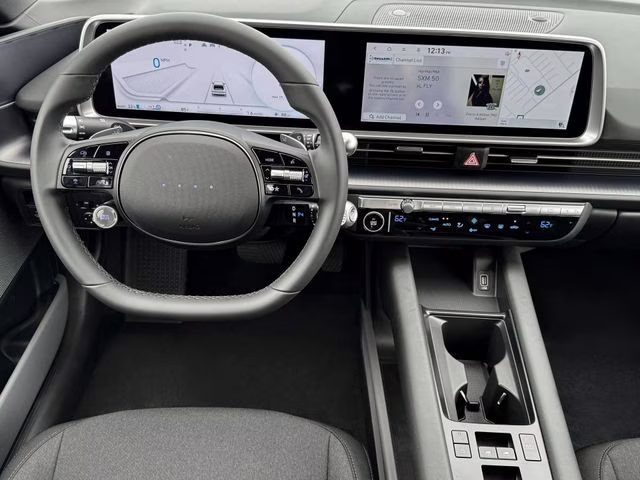 2025 Serenity White Hyundai IONIQ 6 SE AWD Sedan
