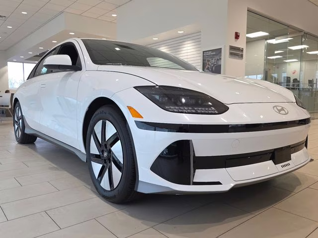 2025 Serenity White Hyundai IONIQ 6 SE AWD Sedan