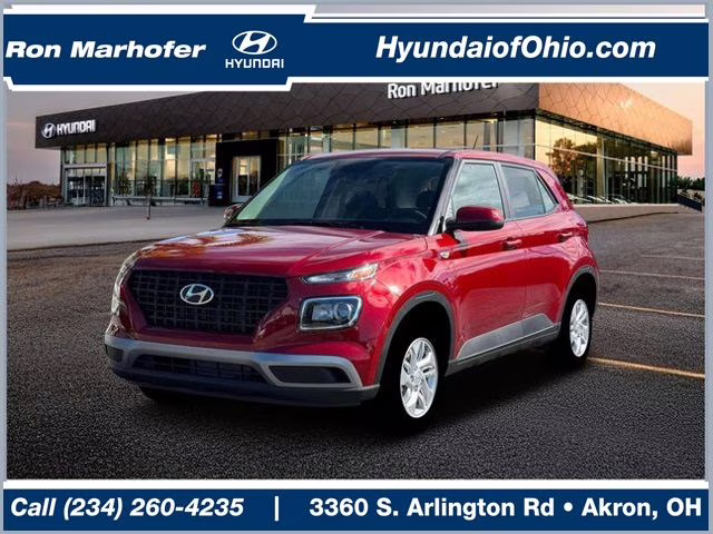 2026 Ultimate Red Hyundai Venue SE FWD SUV