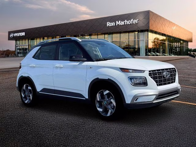 2026 Lunar White w/Black Roof Hyundai Venue SEL FWD SUV