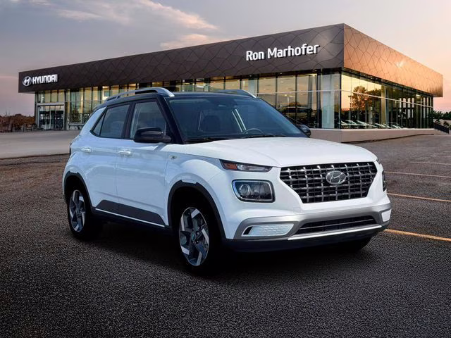 2026 Lunar White w/Black Roof Hyundai Venue SEL FWD SUV