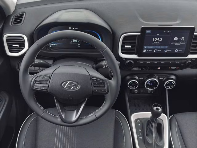 2026 Lunar White w/Black Roof Hyundai Venue SEL FWD SUV