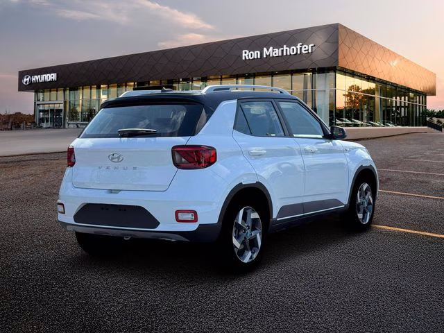 2026 Lunar White w/Black Roof Hyundai Venue SEL FWD SUV