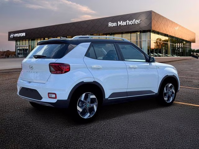 2026 Lunar White w/Black Roof Hyundai Venue SEL FWD SUV