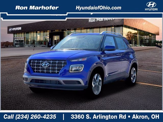 2026 Intense Blue Hyundai Venue SEL FWD SUV