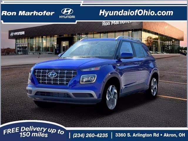 2026 Intense Blue Hyundai Venue SEL FWD SUV