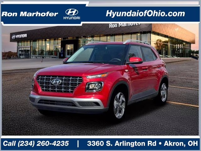 2026 Ultimate Red Hyundai Venue SEL FWD SUV
