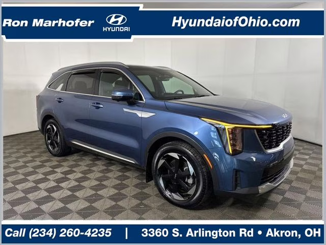 2025 Mineral Blue Kia Sorento Hybrid SX Prestige AWD SUV