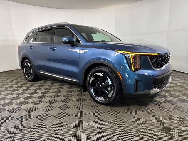 2025 Mineral Blue Kia Sorento Hybrid SX Prestige AWD SUV