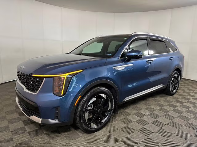 2025 Mineral Blue Kia Sorento Hybrid SX Prestige AWD SUV