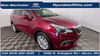 2018 Chili Red Metallic Buick Envision Essence AWD SUV